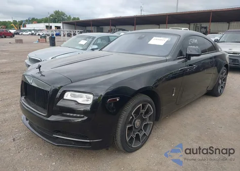 2018 Rolls-Royce Wraith z USA, uszkodzony, nr VIN SCA665C51JUX86955